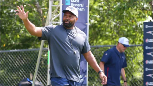 New England Patriots head coach Jerod Mayo
