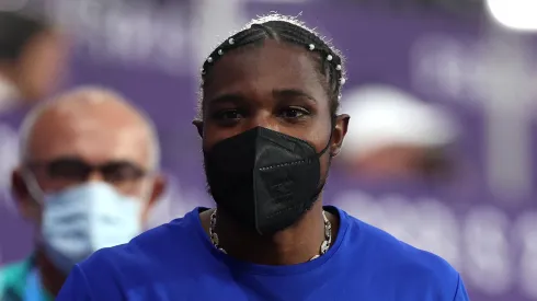 Noah Lyles in the Paris 2024 Olympics