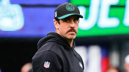 Aaron Rodgers, quarterback of the New York Jets
