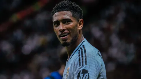 Real Madrid vs. Atalanta Jude Bellingham in action during the 2024 UEFA Super Cup: Real Madrid vs. Atalanta match on 14 August 2024.