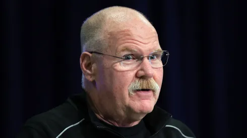 Andy Reid head coach of the Kansas City Chiefs
