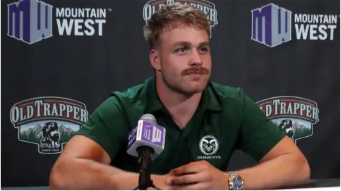 Colorado State Rams defensive back Jack Howell