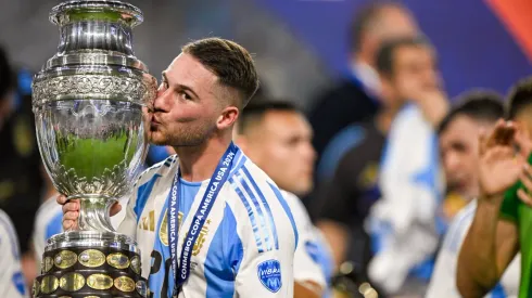 Alexis Mac Allister with Argentina
