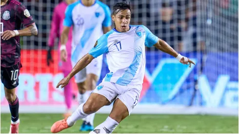 Guatemala forward Luis Martinez
