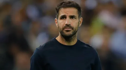 Manager of Como Cesc Fabregas during the Serie A match between Udinese and Como at Stadio Friuli on September 01, 2024 in Udine, Italy. 
