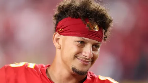 Patrick Mahomes quarterback of the Kansas City Chiefs
