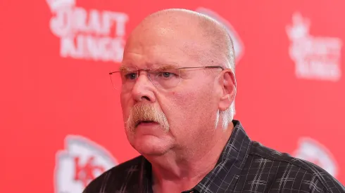 Andy Reid head coach of the Kansas City Chiefs