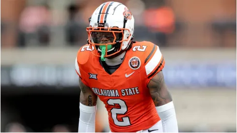 Oklahoma State Cowboys corner back Korie Black
