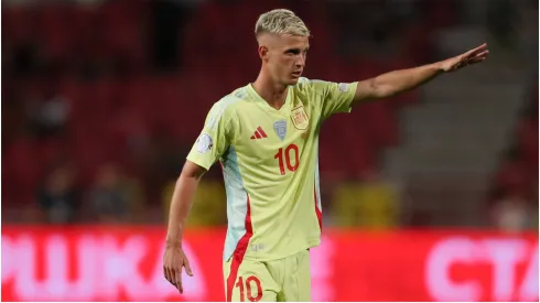 Dani Olmo of Spain
