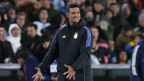 Lionel Scaloni during Argentina-Chile match for 2026 World Cup Qualifiers
