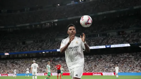 Rodrygo with Real Madrid. 
