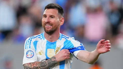 Argentina captain's Lionel Messi 
