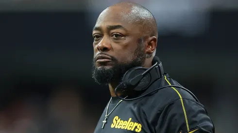 Head coach Mike Tomlin of the Pittsburgh Steelers 