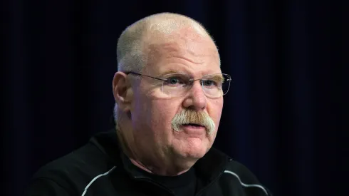 Andy Reid head coach of the Kansas City Chiefs