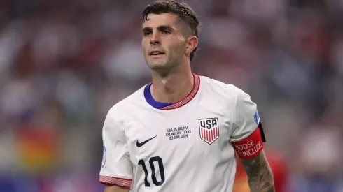 Christian Pulisic of United States gestures during the CONMEBOL Copa America 2024