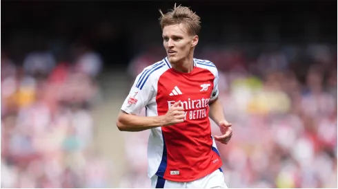 Arsenal captain Martin Odegaard
