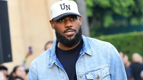  LeBron James attends the Los Angeles Premiere of Netflix's "Starting 5&#8243;at The Egyptian Theatre Hollywood on September 23, 2024 in Los Angeles, California. 
