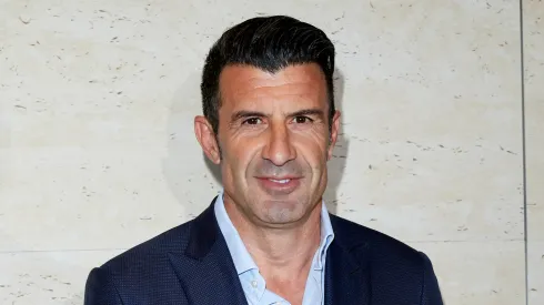 Luis Figo attends Technogym Wellness Store opening
