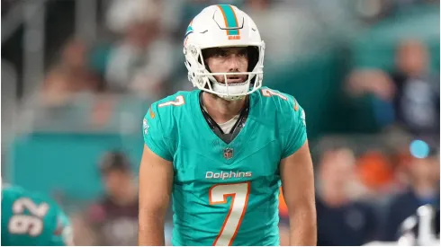 Miami Dolphins place kicker Jason Sanders
