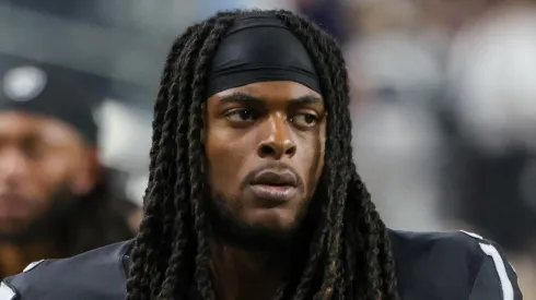 Davante Adams wide receiver of the Las Vegas Raiders