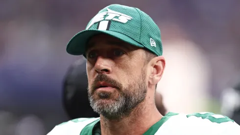 Aaron Rodgers quarterback of the New York Jets