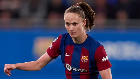 Barcelona winger Caroline Grahan Hansen 
