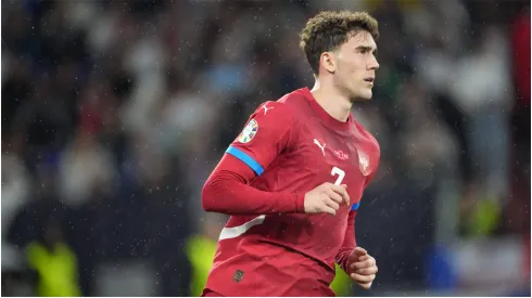 Dusan Vlahovic of Serbia