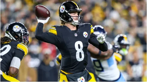 Pittsburgh Steelers quarterback Kenny Pickett