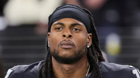 Davante Adams wide receiver of the Las Vegas Raiders