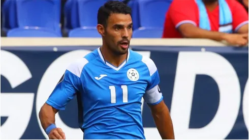 Nicaragua midfielder Juan Barrera