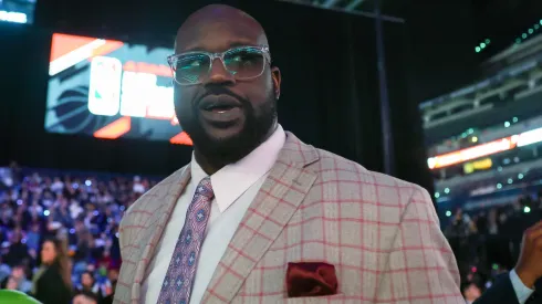 Shaquille O'Neal attends the State Farm All-Star Saturday Night
