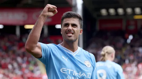 Rodri, of Manchester City, was the Ballon d'Or winner
