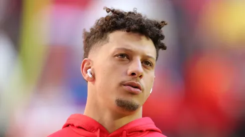 Patrick Mahomes quarterback of the Kansas City Chiefs
