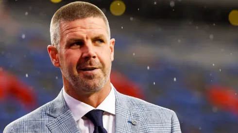 Head coach Billy Napier of the Florida Gators arrives before the start of a game against the Florida State Seminoles at Ben Hill Griffin Stadium on November 25, 2023 in Gainesville, Florida.
