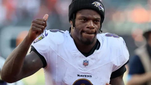 Lamar Jackson of the Baltimore Ravens.