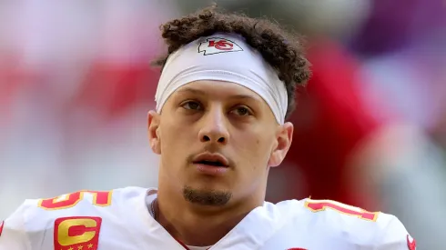 Patrick Mahomes quarterback of the Kansas City Chiefs
