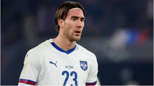 Dusan Vlahovic of Serbia