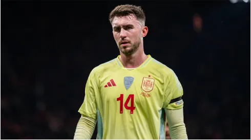 Aymeric Laporte of Spain