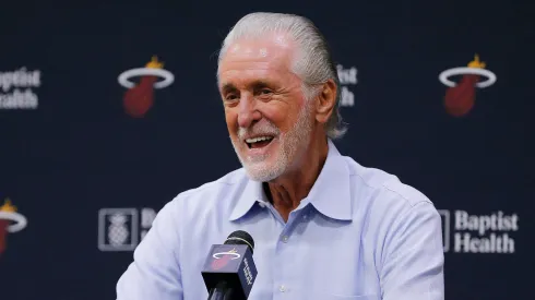 Pat Riley, president of the Miami Heat
