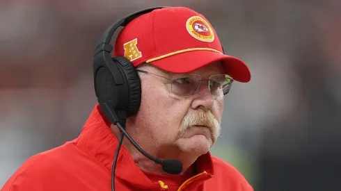 Andy Reid head coach of the Kansas City Chiefs
