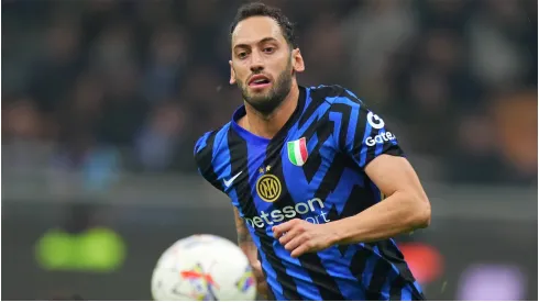 Inter Milan's Hakan Calhanoglu