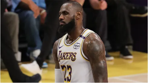 Los Angeles Lakers forward LeBron James