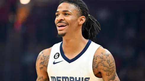 Ja Morant with the Memphis Grizzlies