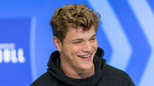 J.J. McCarthy quarterback of the Minnesota Vikings