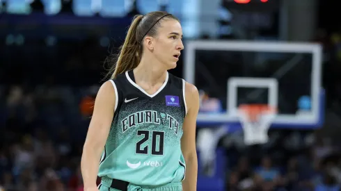 New York Liberty star Sabrina Ionescu 
