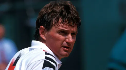 Jimmy Connors during the 1992 Roland Garros.
