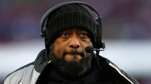 Mike Tomlin, the head coach of the Pittsburgh Steelers
