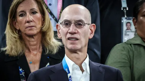 Arena Bercy Finale de Basketball Hommes France – USA Adam Silver.
