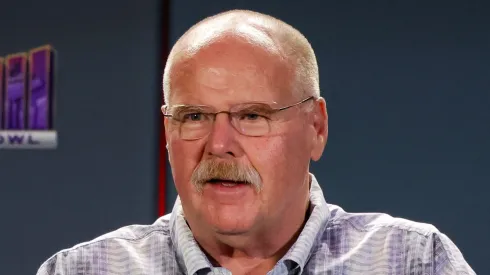Andy Reid head coach of the Kansas City Chiefs