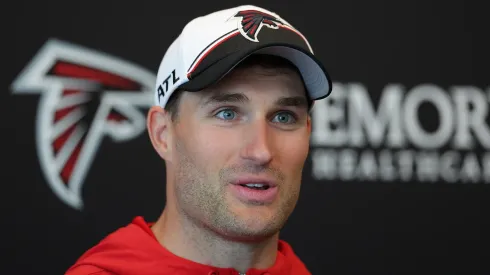 Kirk Cousins quarterback of the Atlanta Falcons
